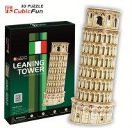 Puzzle Krzywa Wieża w Pizie III. Puzzle 3D LED