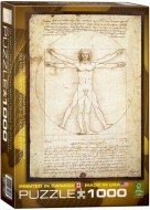Puzzle Leonardo da Vinci: Vitruvijski čovjek
