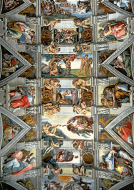 Puzzle Микеланджело: Сикстинска капела II
