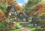 Puzzle Podzimní chata