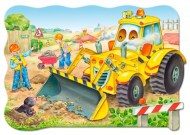 Puzzle Bulldozer in Aktion