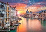 Puzzle Venedig ved solnedgang
