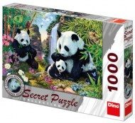 Puzzle Kolekcia Secret: Pandy