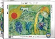 Puzzle Chagall: Vencen rakastajat