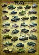 Puzzle Tanques da segunda guerra mundial