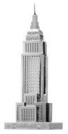 Puzzle Empire State Building 3D in metallo