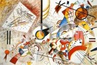 Puzzle Kandinsky: triukšminga akvarelė