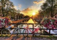 Puzzle Bicicletas em Amsterdam