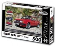 Puzzle Škoda 125 L (1989) - pravostranné řízení