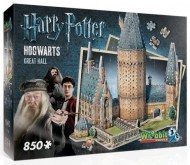 Puzzle Harija Potera Lielā zāle 3D