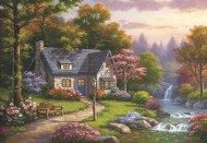 Puzzle Kim: Jesienny domek w Stonybrook