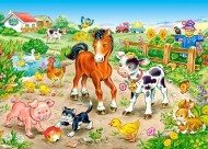 Puzzle Állatok a farmon