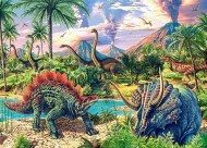Puzzle Welt der Dinosaurier II