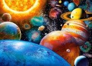 Puzzle Planete și lunile lor