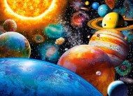 Puzzle Planeten und ihre Monde