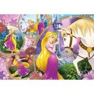 Puzzle Disney hercegnők - Aranyhaj és a nagy gubanc 24 maxi