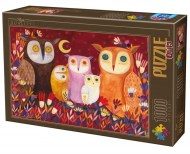 Puzzle Andrea Kürti: Owls friends