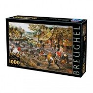 Puzzle Brueghel: Tavasz