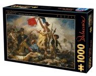 Puzzle Delacroix: Szabadság vezeti a népet
