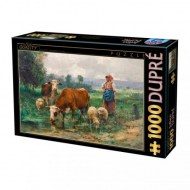 Puzzle Dupré: The Shepherdess with her Flock