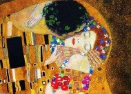 Puzzle Klimt: Polibek - detail