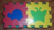 Puzzle Tappetino puzzle in schiuma per bebè Animali 10 pezzi - 3+