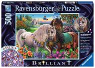 Puzzle Ragyogó puzzle: sziporkázó pár ló image 3