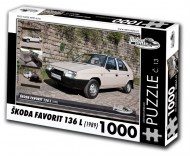 Puzzle „Škoda Favorit 136 L“ (1989)