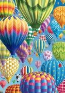 Puzzle Ballons in the sky