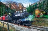 Puzzle „Leinad Express“