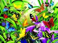 Puzzle Tropische Schmetterlinge
