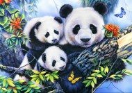 Puzzle Panda familie