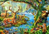 Puzzle Viața pădurii