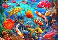 Puzzle Marchetti: peixes tropicais