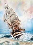 Puzzle Amerigo Vespucci - Vitorláshajó a tengeren 