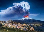 Puzzle Etna vulkán, Olaszország