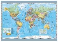 Puzzle Politinis pasaulio žemėlapis