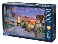 Puzzle Vanha kaupunki, Rottenburg, Saksa