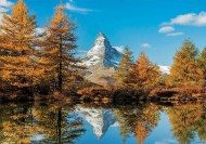 Puzzle The Matterhorn in the fall