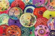 Puzzle Aziatische paraplu's van oliepapier