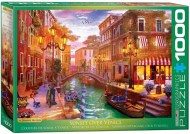 Puzzle Davison: Apus de soare peste Veneția