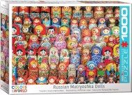 Puzzle Rosyjskie lalki Matryoshkas