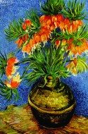 Puzzle Vincent Van Gogh: couronnes impériales dans un vase en cuivre