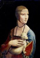 Puzzle Leonardo da Vinči: dāma ar ermīnu