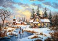 Puzzle Dennis Lewan: Ein Mid-Winter-Abend