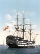 Puzzle HMS Victory in Portsmouth, 1900