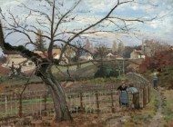 Puzzle Pissarro: A kerítés