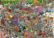 Puzzle Jan van Haasteren: Η παρέλαση λουλουδιών