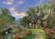 Puzzle Deivisons: Vecā lauku māja krastā