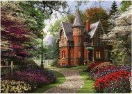 Puzzle Davison: casa victoriana en flor